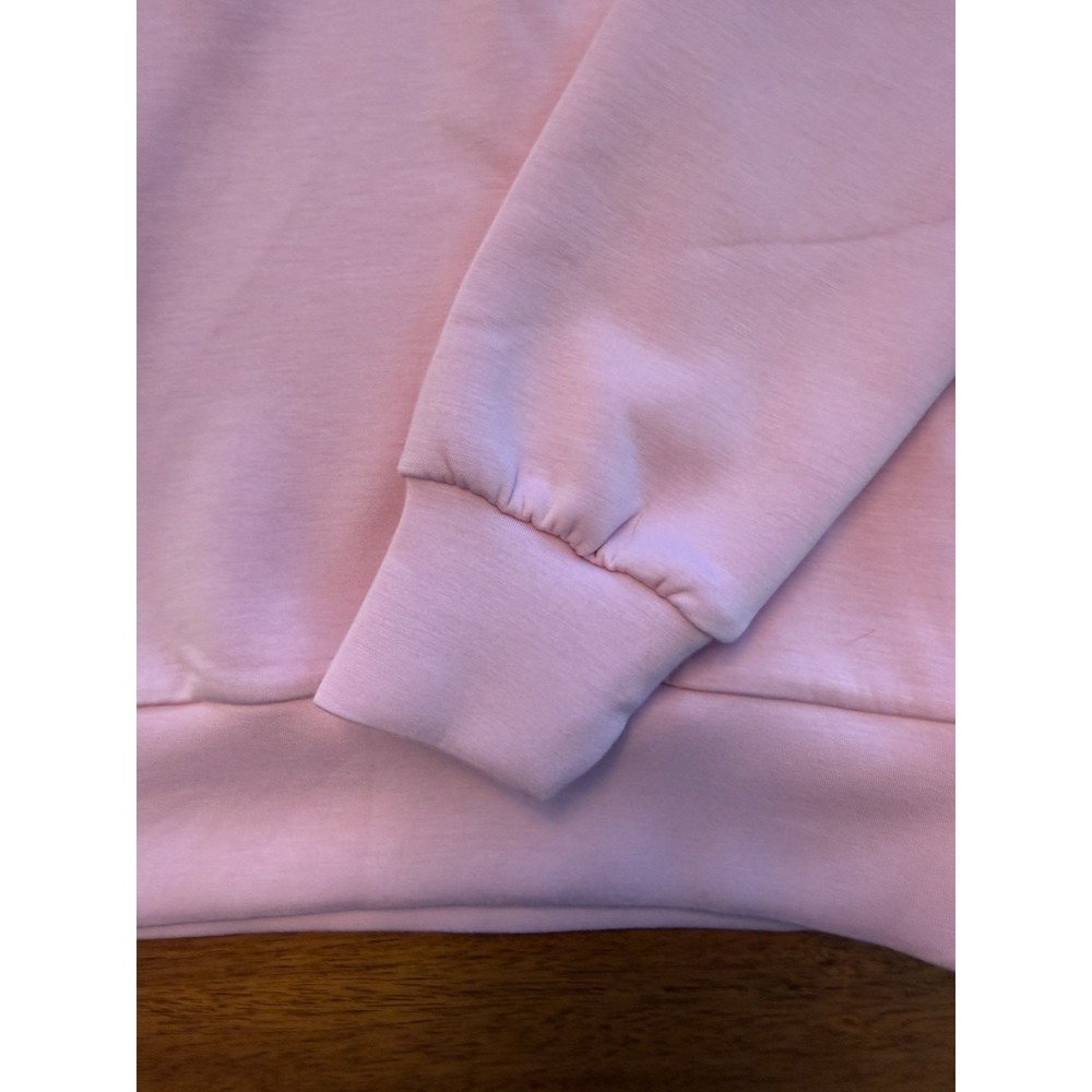Spanx Air Essentials Half Zip Pullover Size Small Petite Pink Ultra Soft NWOT - Picture 8 of 11